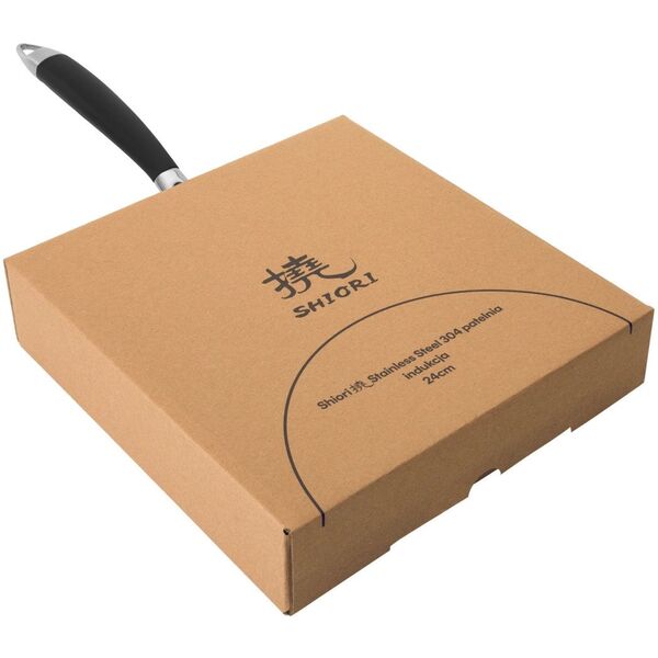 Shiori  Stainless Steel 304 Pro patelnia z powłoką ceramiczną indukcja 24 cm