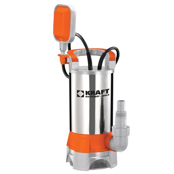KRAFT ΑΝΤΛΙΑ ΥΠΟΒΡΥΧΙΑ ΑΚΑΘΑΡΤΩΝ 1100W ΙΝΟΧ 43533 έως 12 άτοκες δόσεις