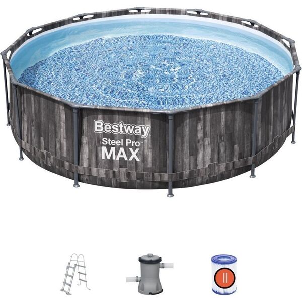 Bestway Basen stelażowy Steel Pro Max 366cm (5614X)