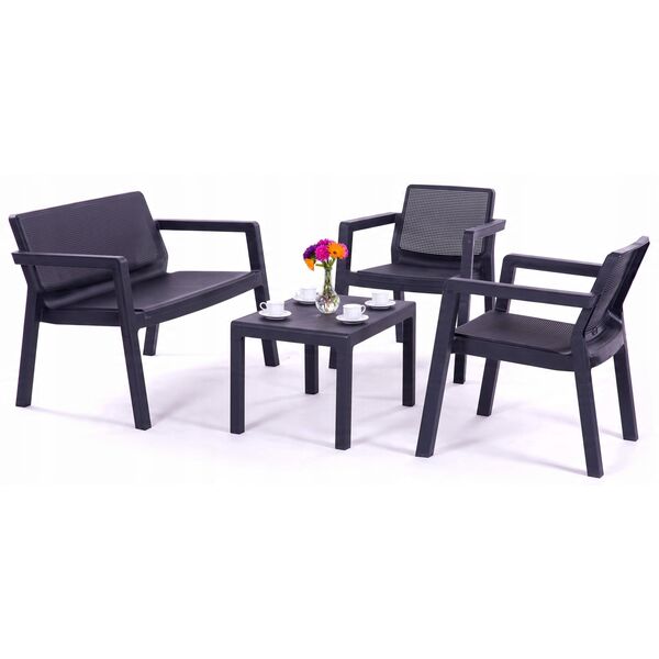 Σετ επίπλων κήπου Keter Emily Patio Set γκρι 29209500939