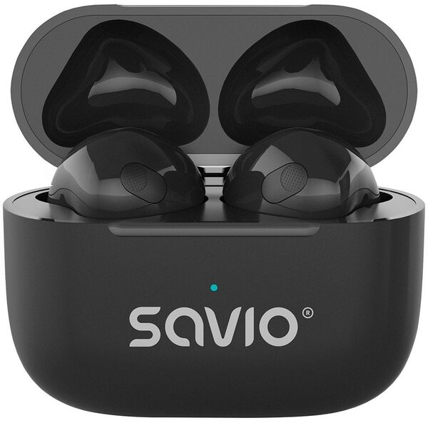 Ακουστικά με μικρόφωνο Savio TWS-02 PRO ασύρματα Bluetooth