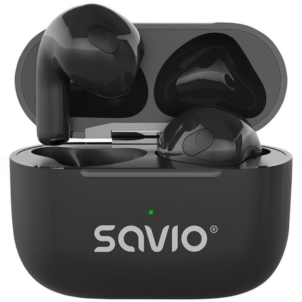Ακουστικά με μικρόφωνο Savio TWS-02 PRO ασύρματα Bluetooth