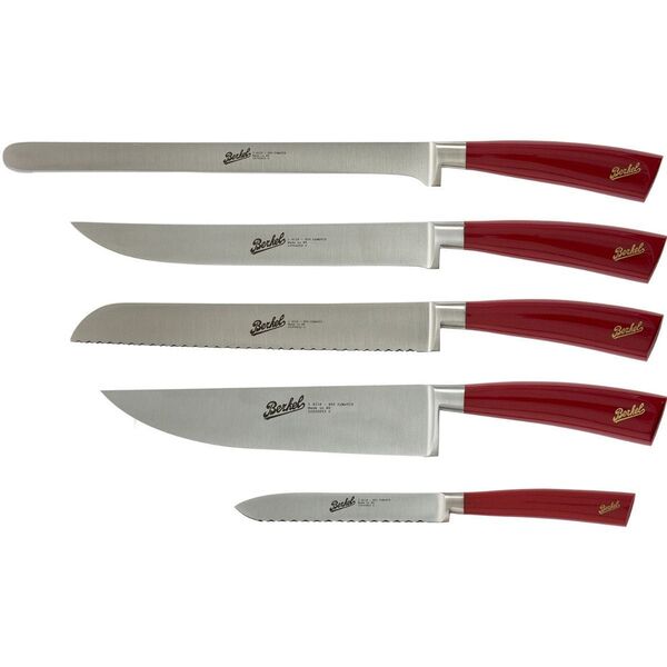 Σετ Σεφ 5 τεμαχίων Berkel Elegance Red