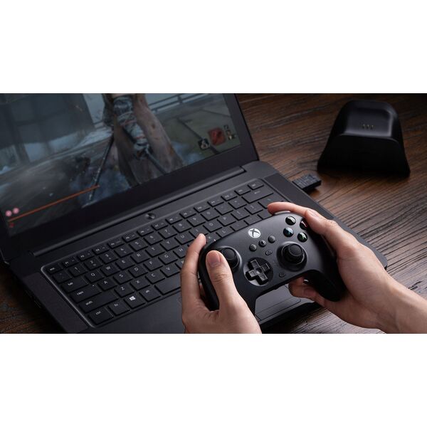 8BitDo Ultimate Ενσύρματο Χειριστήριο 3-Λειτουργιών, Μαύρο, Xbox / PC / Android