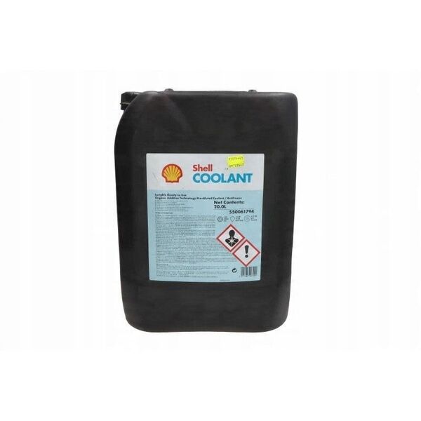 Υγρό για ψυγεία SHELL COOL (τύπος υγρού G12+/G30) (20L), OAT, ροζ