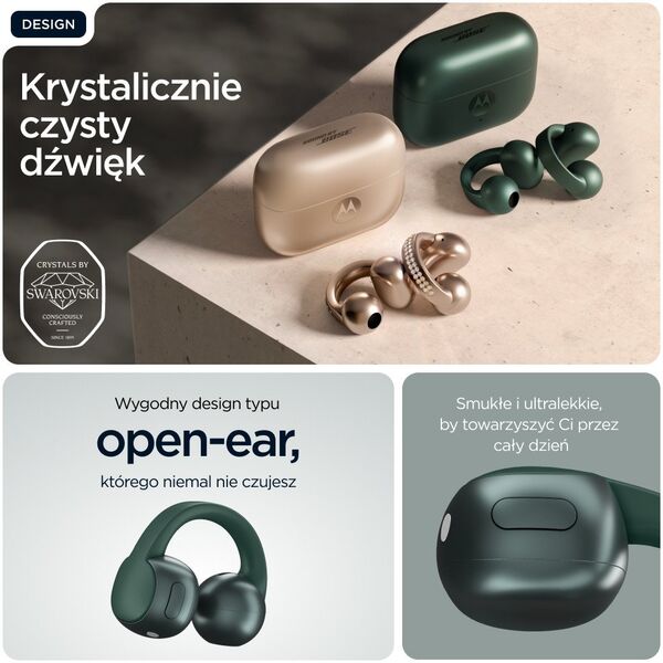 Motorola Moto Buds Loop, πράσινο