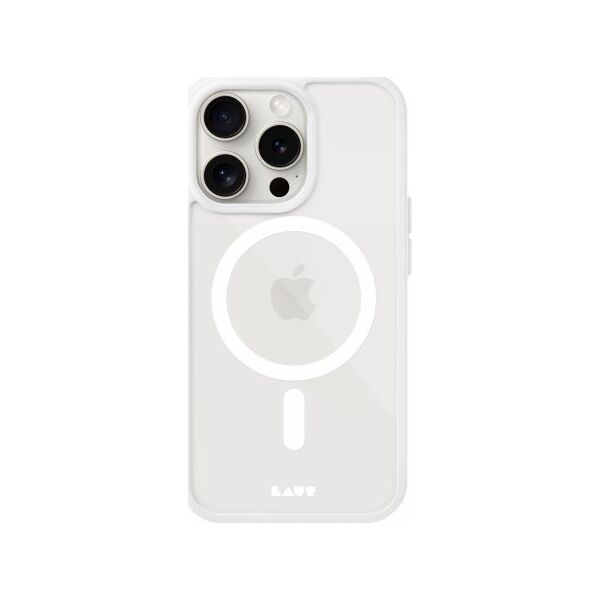 PICOM LAUT Huex Protect - obudowa ochronna do iPhone 15 Pro kompatybilna z MagSafe (white)