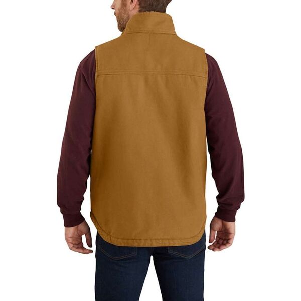 Kamizelka Carhartt Washed Duck SherpaLined Brown