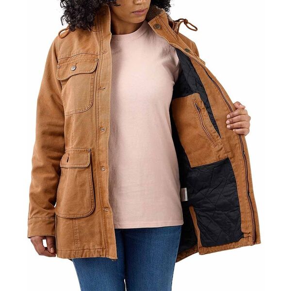 Płaszcz Carhartt Weathered Duck Brown