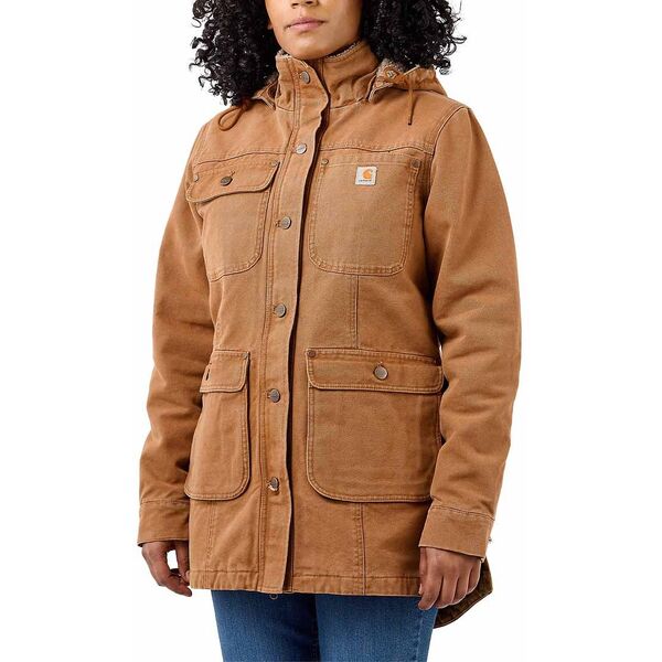 Płaszcz Carhartt Weathered Duck Brown