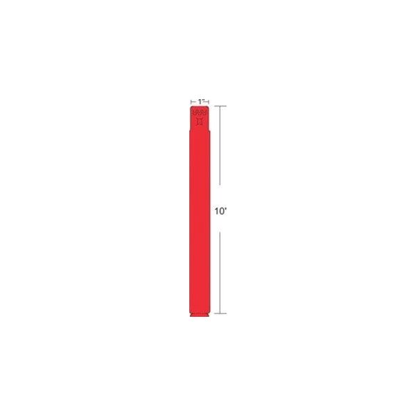 Wristband, Polypropylene, 1x10in (25.4x254mm)| Direct thermal, Z-Band Fun, Adhesive closure, 1in (25.4mm) core, 350/roll, 4/box, Red