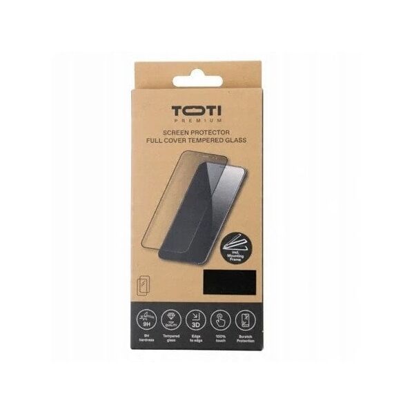 Toti Premium PREMIUM TEMPERED glass 3D screen protector full cover for Samsung Galaxy S24/S25