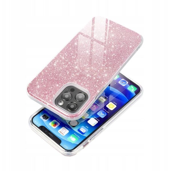 Futerał SHINING do IPHONE 15 Pro róż