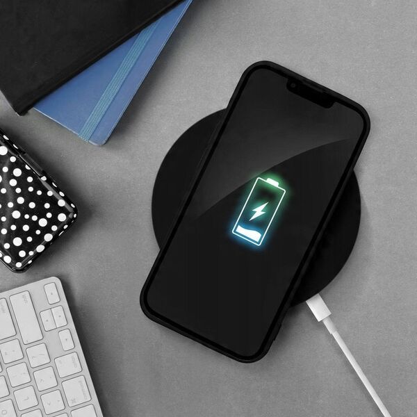 Futerał SILICONE do IPHONE 14 Pro Max czarny