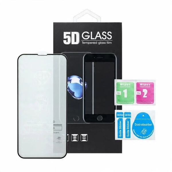 5D Full Glue Tempered Glass - do Samsung Galaxy S21 czarny