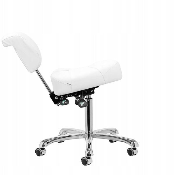 Taboret podologiczny 1005 Giovanni biały