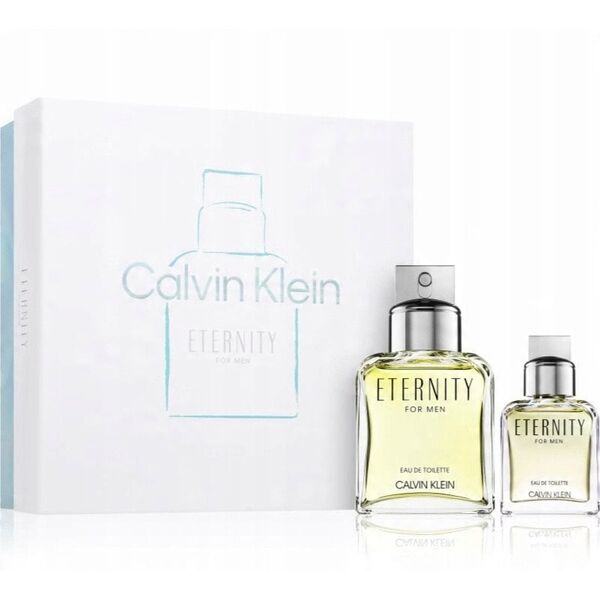 ZESTAW Calvin Klein Eternity Men EDT spray 100ml + EDT spray 30ml