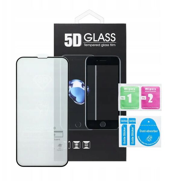 5D Full Glue Tempered Glass - για Honor 300 Pro / 300 Ultra μαύρο