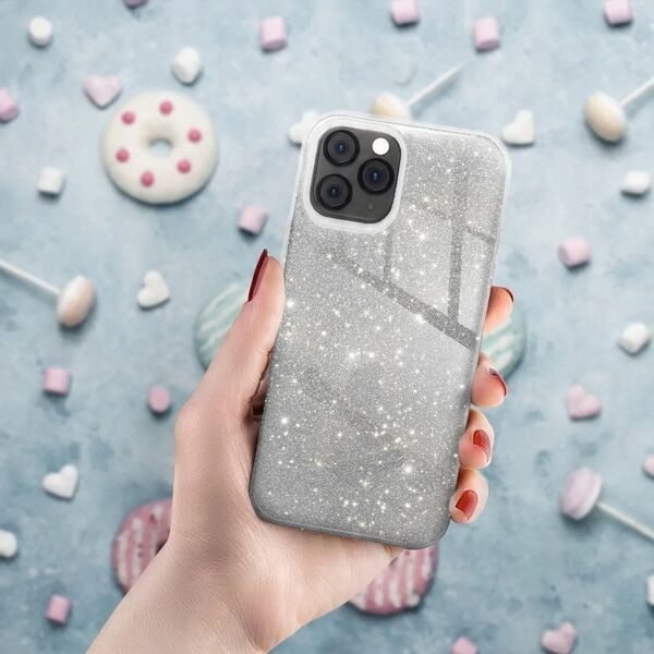 Futerał SHINING do XIAOMI Redmi Note 14 Pro 4G srebrny
