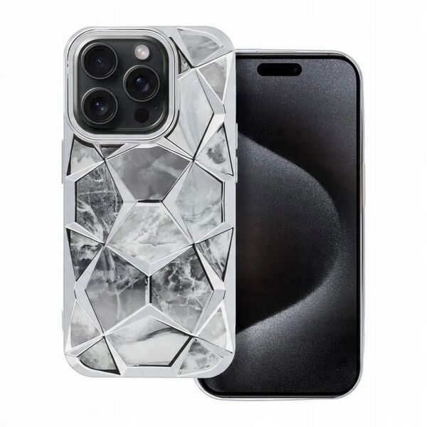 Futerał TWINKI do IPHONE 16e (SE 4 2025) srebrny