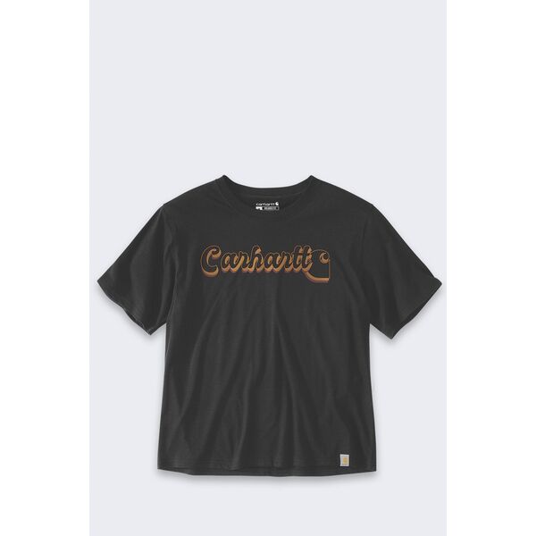 Koszulka Carhartt Script Graphic Tencel Black
