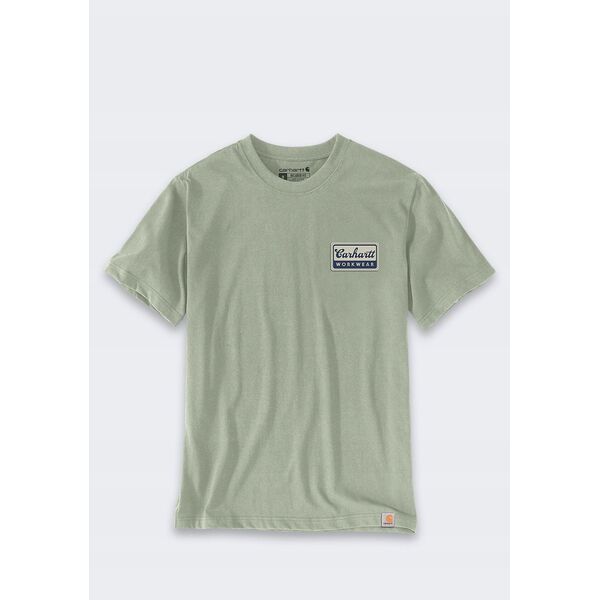 Koszulka Carhartt Script Patch Sage