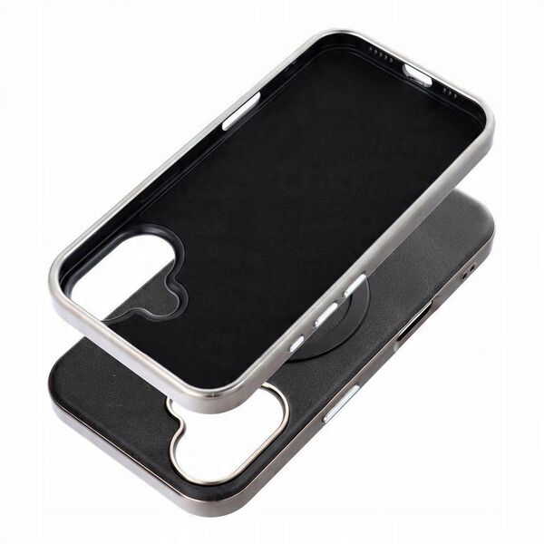 Futerał GENTLEMAN MAG COVER kompatybilny z MagSafe do IPHONE 12 czarny