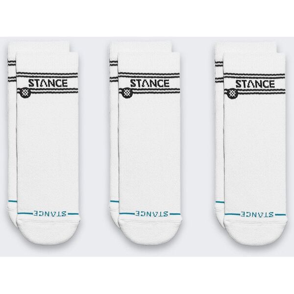 Skarpety Stance Basic Quarter 3 pary White
