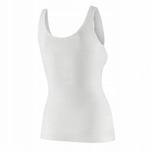 TA1059W Koszulka damska bez rękawów COMFORT MERINO kremowy S