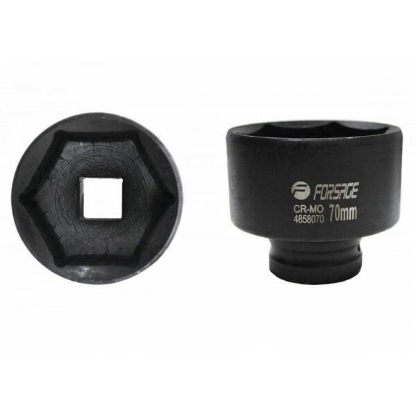 Nasadka udarowa 1" 70mm (6-kątna)