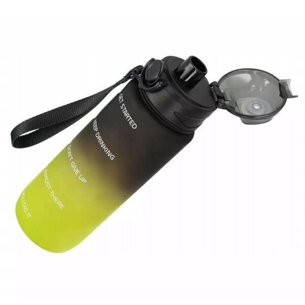 BIDON 750ML GREEN-BLACK STK PB 6/24