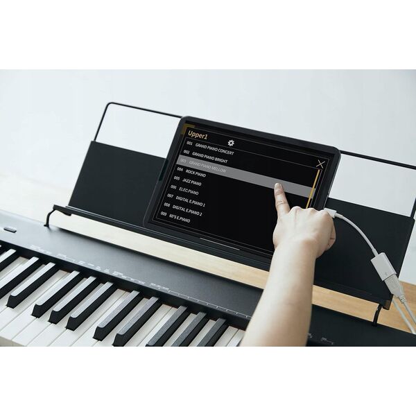 Casio Pianino cyfrowe Casio CDP-S110BK z 88 ważonymi klawiszami czarny idealny