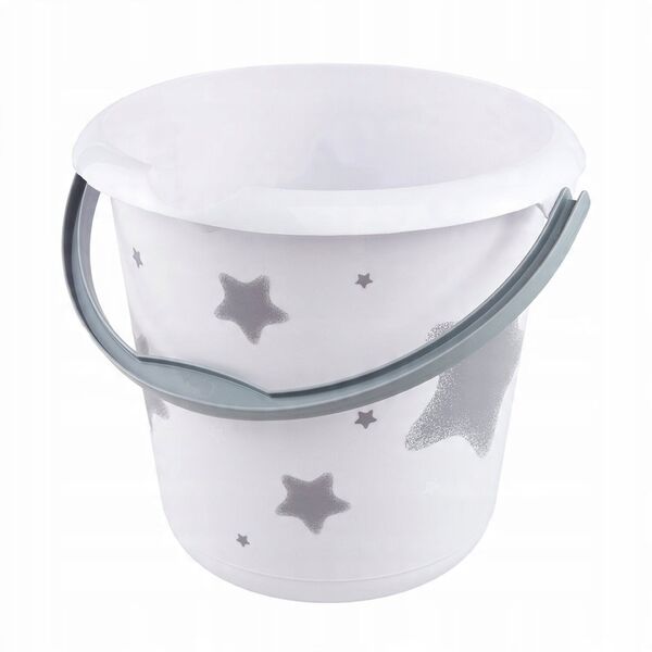 Ισπανικό διακοσμητικό 10L Ilvie "Stars" O30x28cm λευκό 4052396062366
