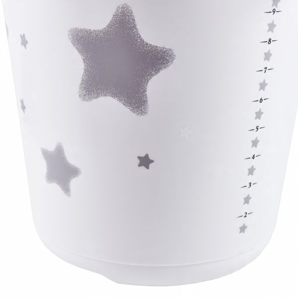 Ισπανικό διακοσμητικό 10L Ilvie "Stars" O30x28cm λευκό 4052396062366