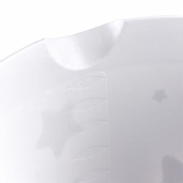 Ισπανικό διακοσμητικό 10L Ilvie "Stars" O30x28cm λευκό 4052396062366