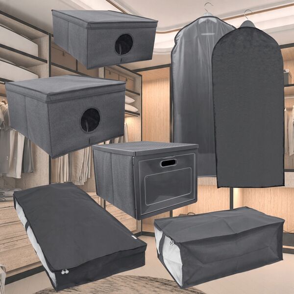 Segu soma 40x60x26cm Γκρι 8000303317333
