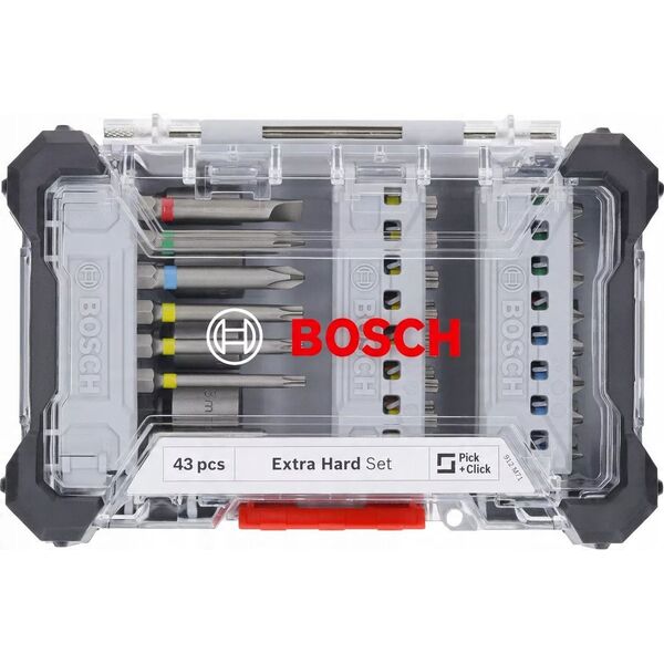 Σετ άκρων βιδώματος 43 τεμαχίων BOSCH