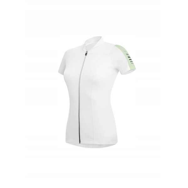 Damska koszulka rowerowa zeroRH+ Spirit WHITE - PASTEL GREEN - L