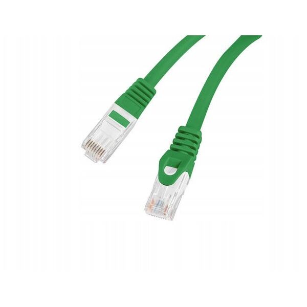 PATCHCORD KAT.6 UTP LSZH CU 1.5M ZIELONY FLUKE PASSED LANBERG