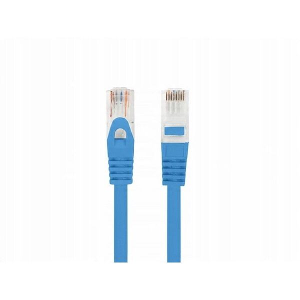 PATCHCORD KAT.6 UTP LSZH CU 3M NIEBIESKI FLUKE PASSED LANBERG
