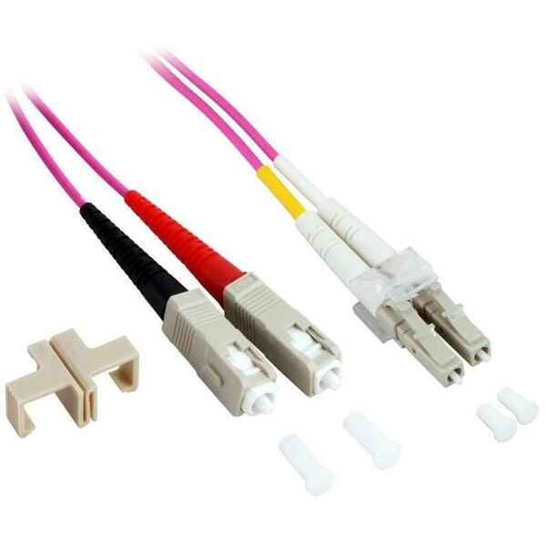 Patchcord światłowodowy OM4 50/125 MM SC-LC Duplex 1m