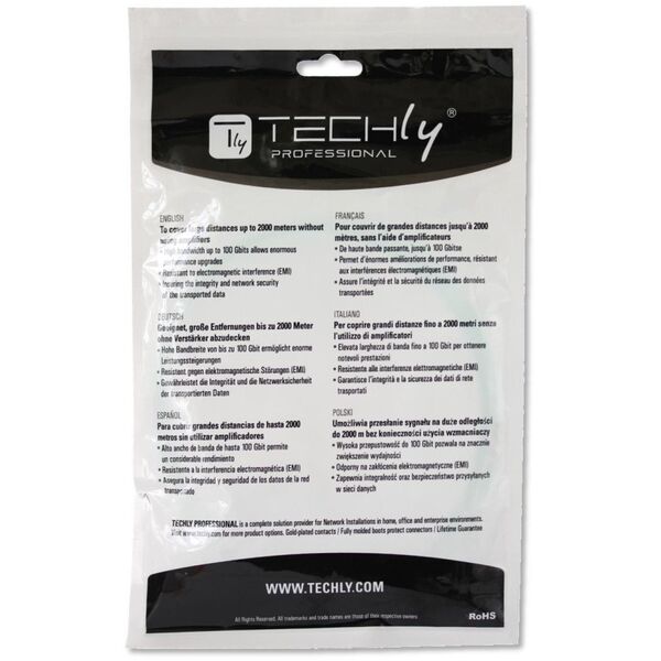 Patchcord światłowodowy OM4 50/125 MM SC-LC Duplex 1m