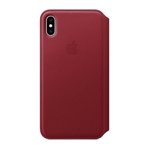 Apple Apple iPhone XS Max Leather Folio (PRODUCT) RED