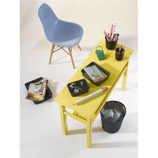 Curver Organizer do biura/łazienki/kuchni A4 taca koszyk pudełko CURVER rattan
