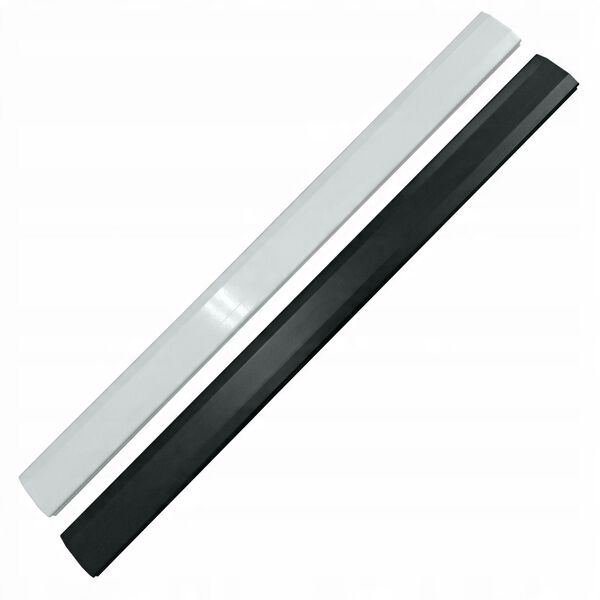 Μάσκα110-B - aluminiowa maskownica kabli z systemem click-lock dł. 110 cm
