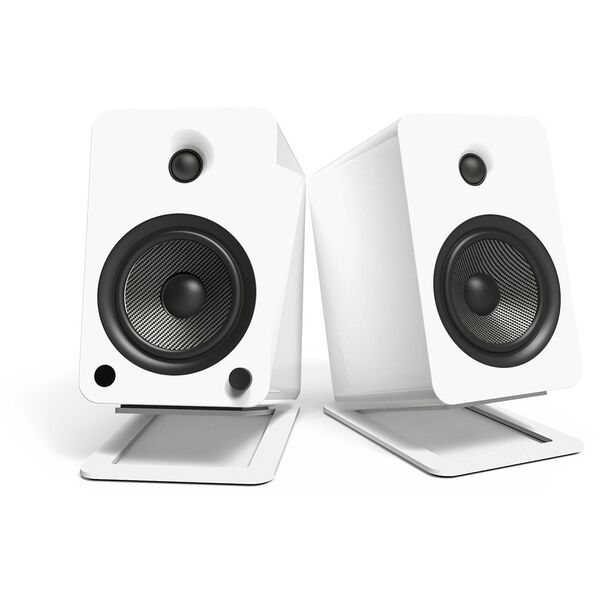 ΒΑΣΕΙΣ ΗΧΕΙΩΝ ΓΡΑΦΕΙΟΥ KANTO AUDIO ΓΙΑ ΜΕΓΑΛΑ ΗΧΕΙΑ - ΛΕΥΚΟ (ΖΕΥΓΟΣ)