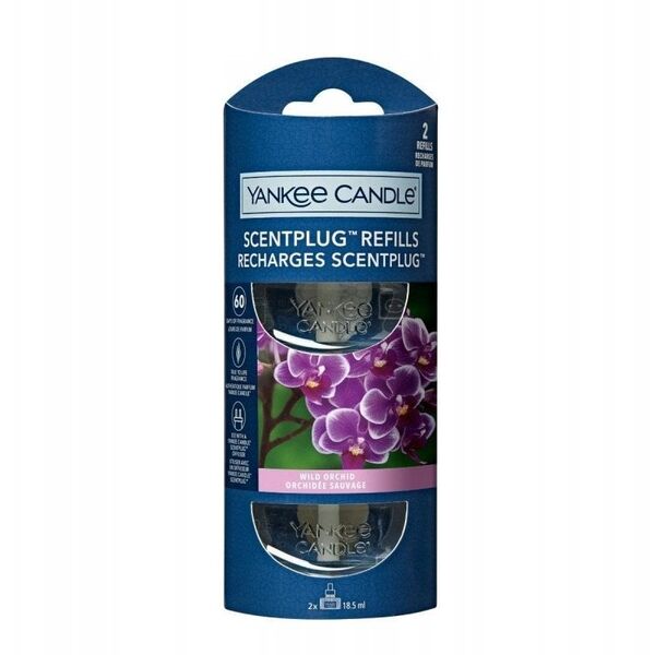 Yankee Candle Άγρια Ορχιδέα ανταλλακτικό για άρωμα σε ηλεκτρική πρίζα 2 x 18,5 ml