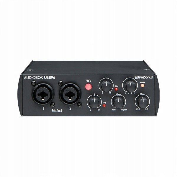 PreSonus AudioBox 96k Complete - Ολοκληρωμένο Σετ Ηχογράφησης