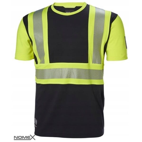 HELLY HANSEN ICU ανακλαστικό T-shirt, κίτρινο/μαύρο S