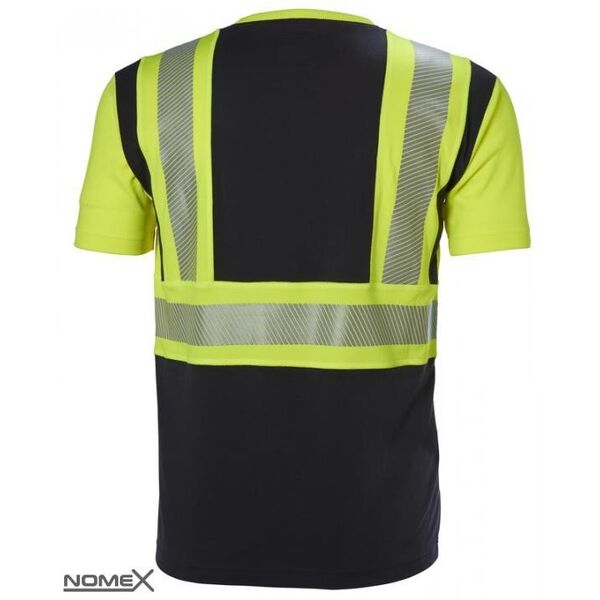 HELLY HANSEN ICU ανακλαστικό T-shirt, κίτρινο/μαύρο S